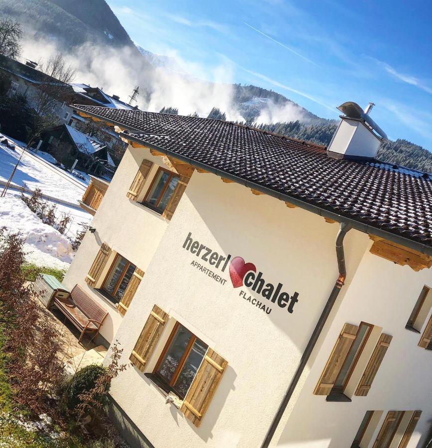 Herzerl-Chalet Appartements Флахау Экстерьер фото